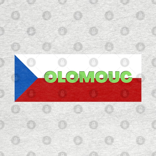 Olomouc City in Czech Republic Flag by aybe7elf